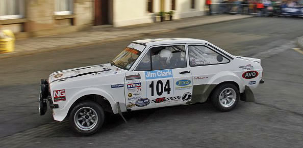 Simon Mauger Mk2 Escort Rally Car